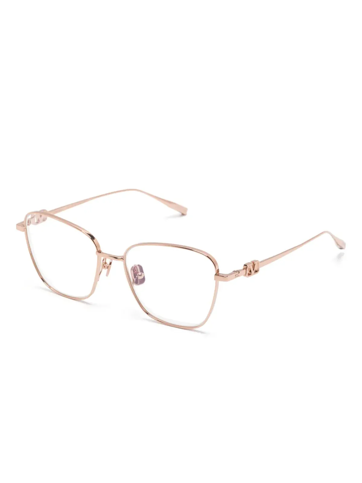 VALENTINO GARAVANI EYEWEAR Vlogo Signature II メガネ - ピンク - 画像2