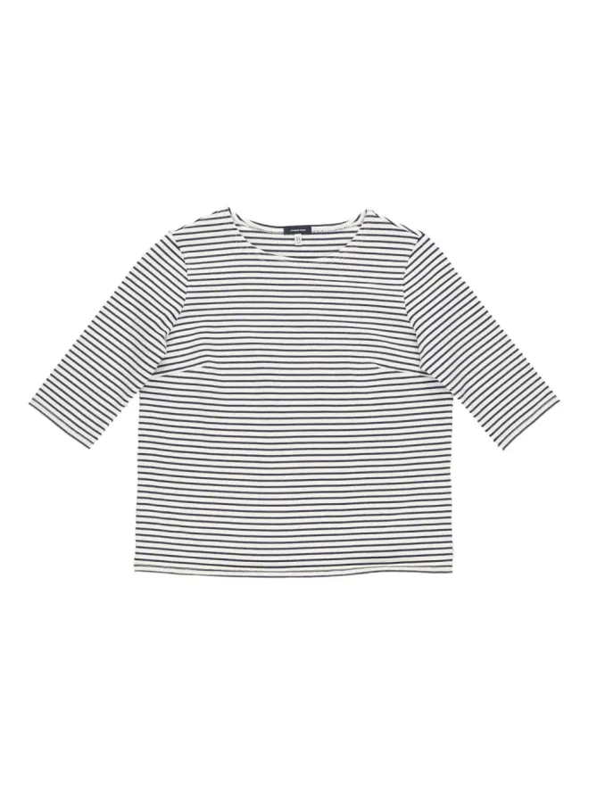 R13 R13 ストライプ柄のTシャツの商品画像