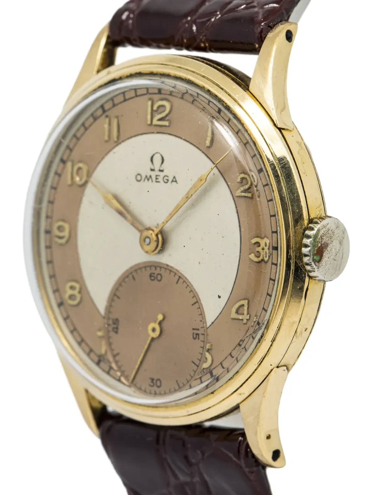 OMEGA ビンテージ ブルズ・アイ ゴールド - 画像2