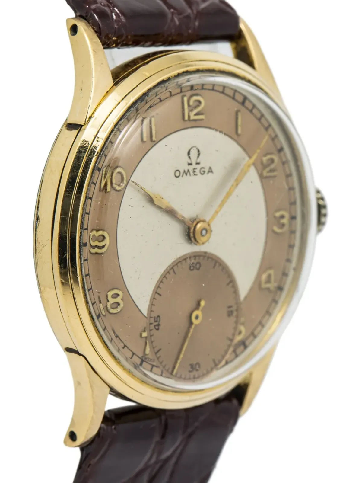 OMEGA ビンテージ ブルズ・アイ ゴールド - 画像3
