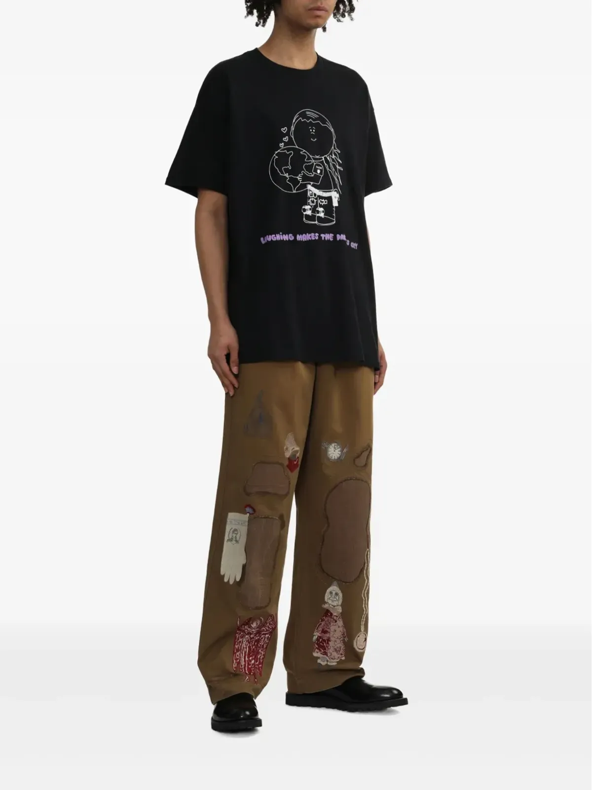 WESTFALL グラフィックプリントTシャツ - 画像2