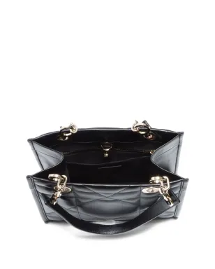 ビンテージ Christian Dior アーキ キャンニージュ 小さめ ショルダーバッグ ブラック - サムネイル5