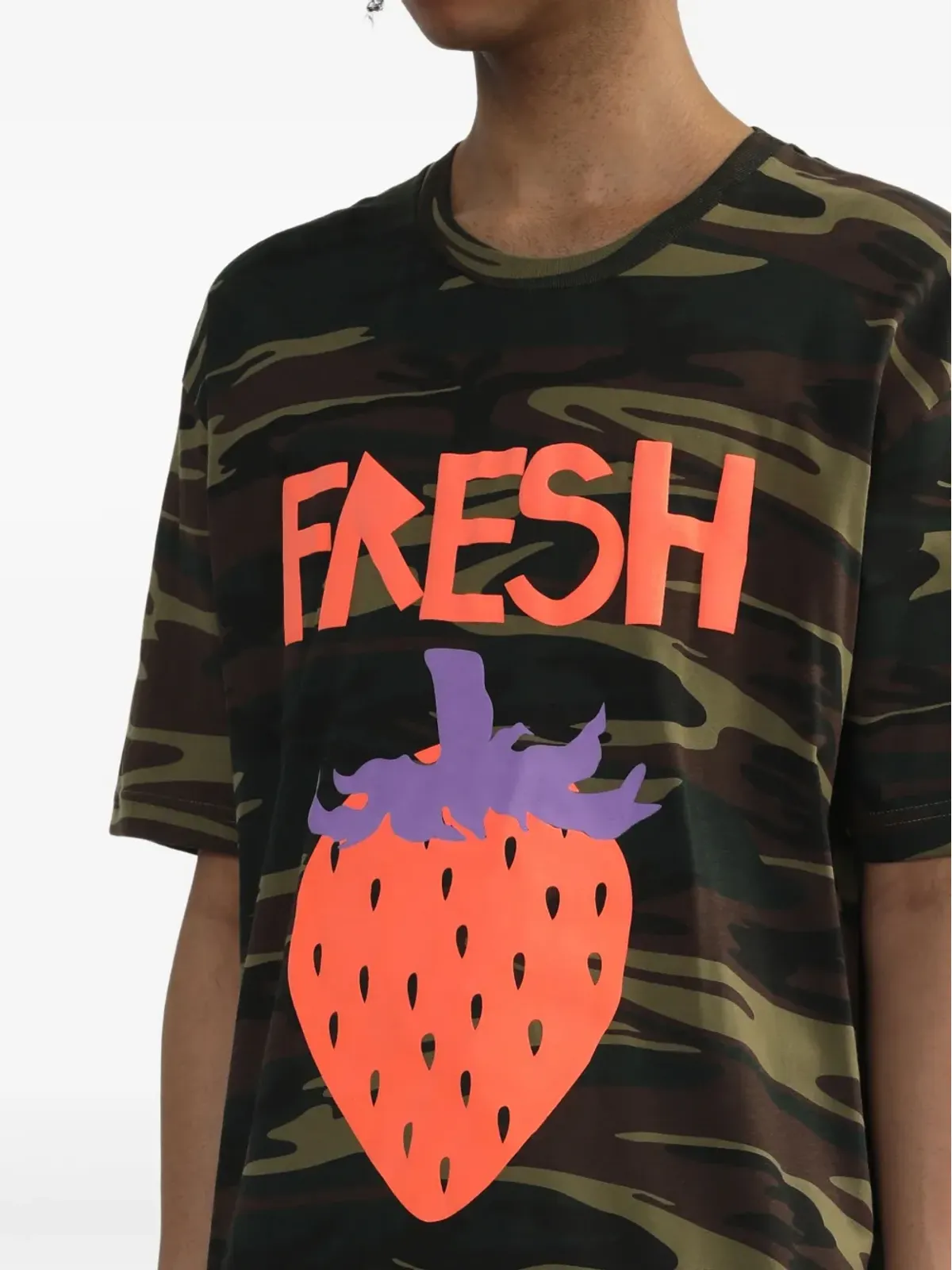 WESTFALL Puffy Fresh Tシャツ - グリーン - 画像5