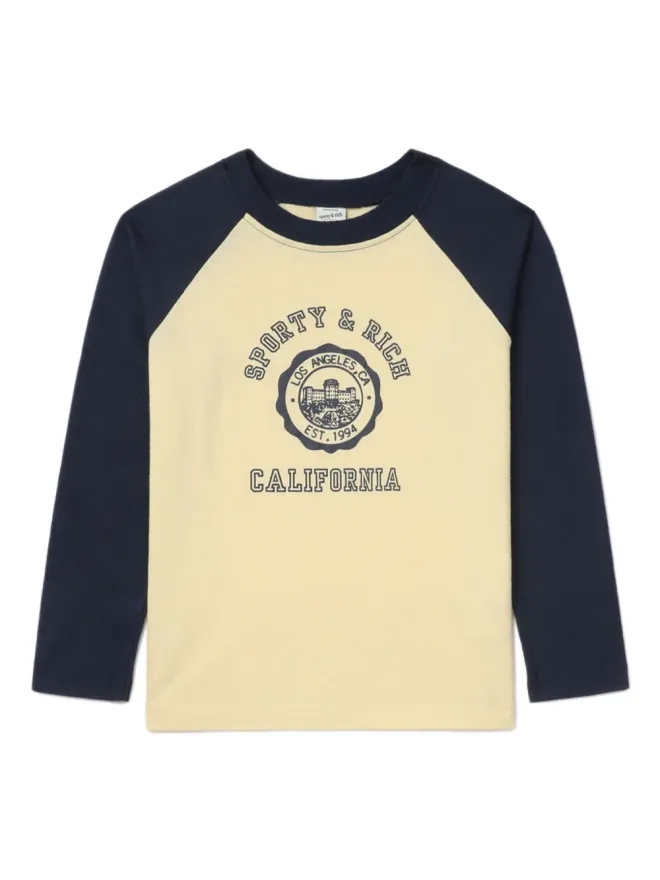 SPORTY & RICH KIDS SPORTY & RICH KIDS カリフォルニア エンブレム Tシャツの商品画像
