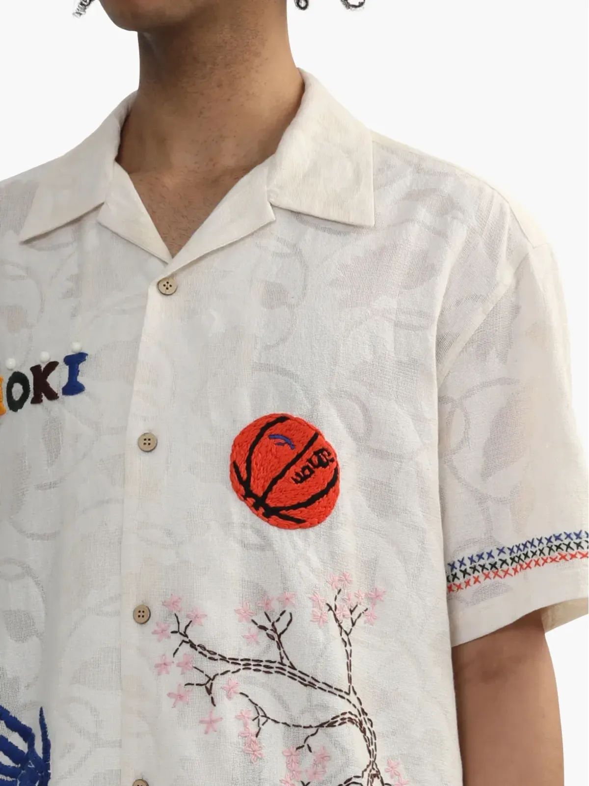 KHOKI 刺繍シャツ - 画像5