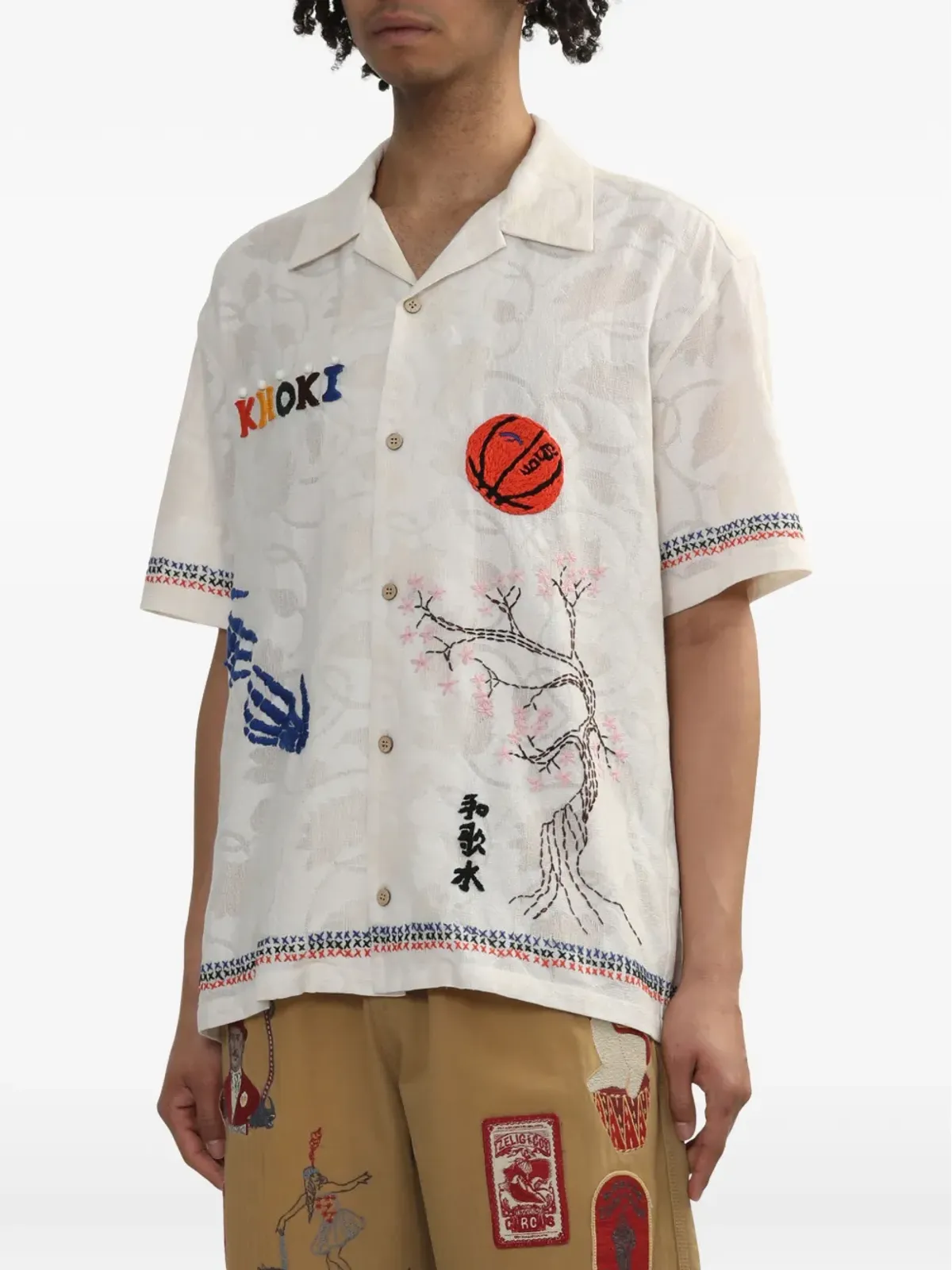 KHOKI 刺繍シャツ - 画像3