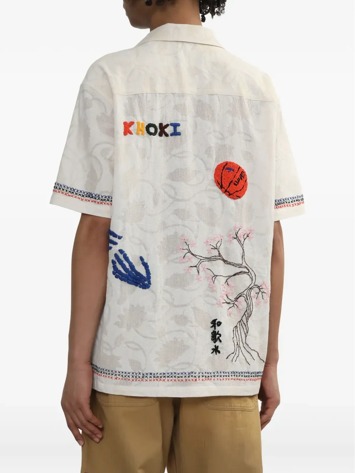 KHOKI 刺繍シャツ - 画像4