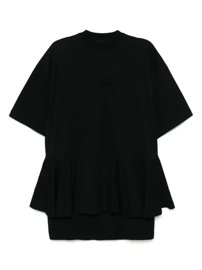 ALAINPAUL ALAINPAUL チュチュTシャツ ブラックの商品画像