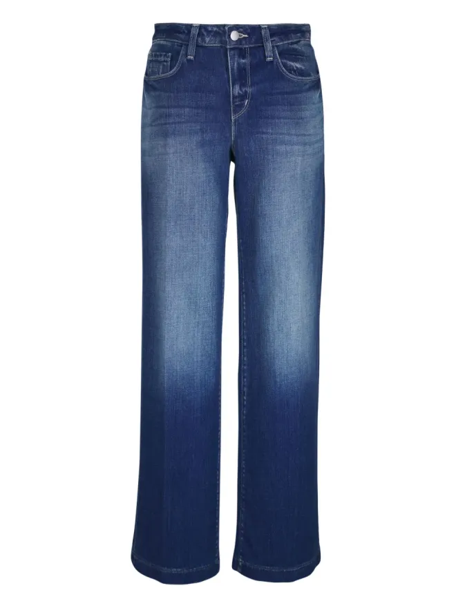 L'AGENCE L'Agence ウォッシュドエフェクトデニムジーンズの商品画像