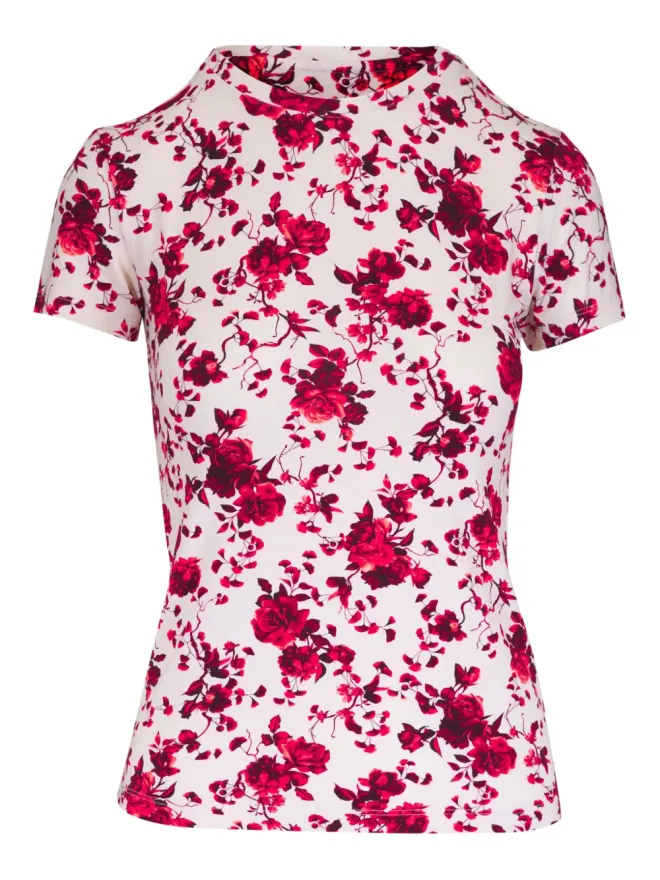 L'AGENCE L'Agence 花柄プリント Tシャツの商品画像