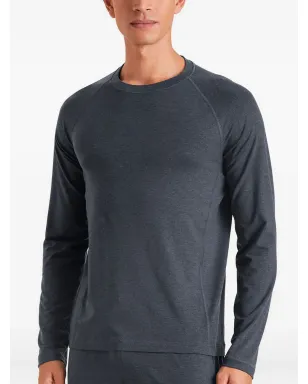 CALIDA ロングスリーブ パジャマTシャツ - Grey - サムネイル2
