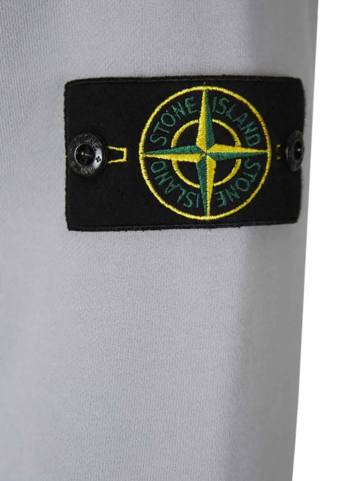 Stone Island グレーのクォータージップ スウェットシャツ - 画像5