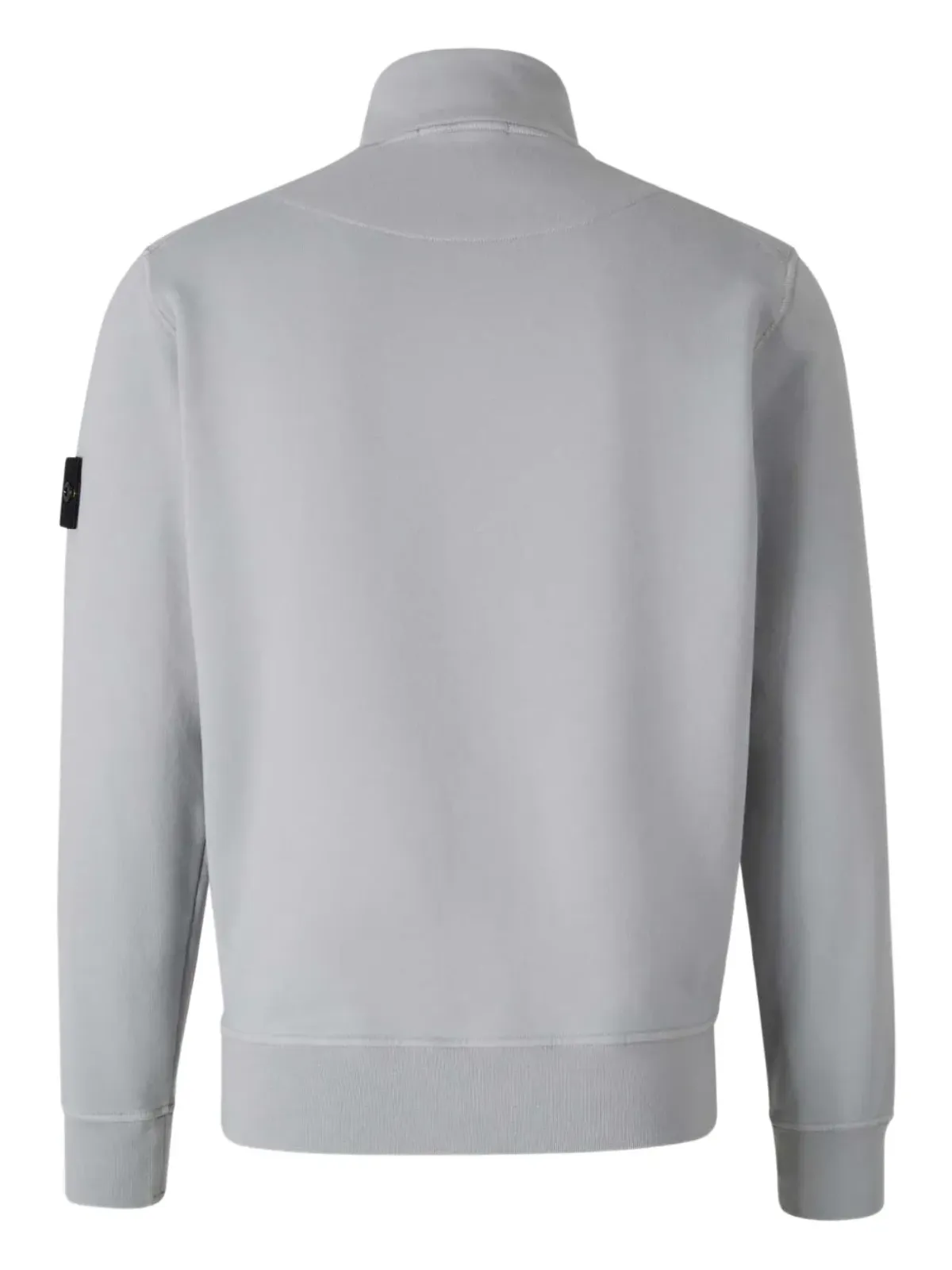 Stone Island グレーのクォータージップ スウェットシャツ - 画像2
