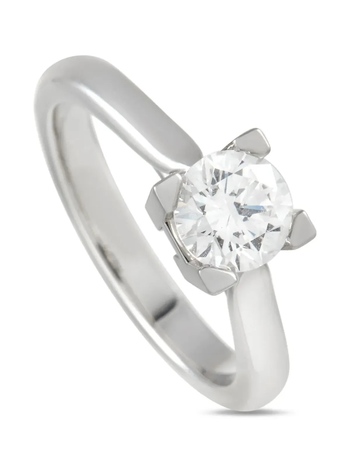 Harry Winston プラチナ エンゲージメント ダイヤモンド リング - 画像2