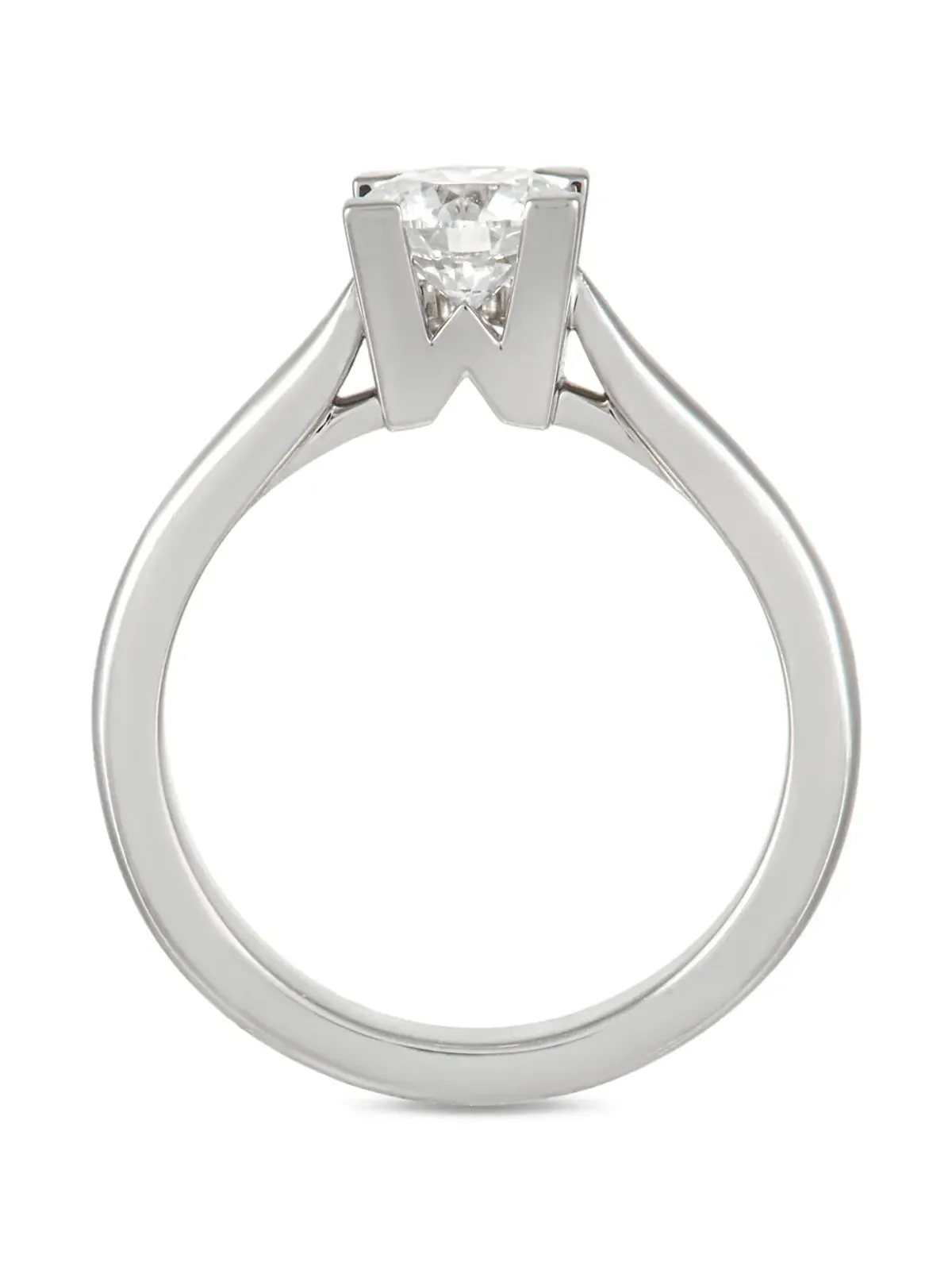 Harry Winston プラチナ エンゲージメント ダイヤモンド リング - 画像4