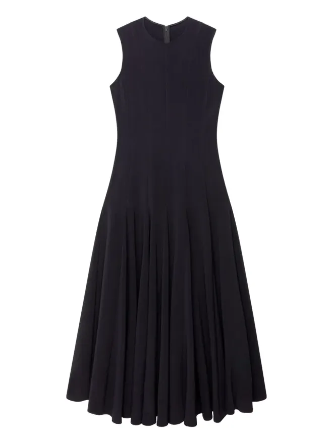 Another Tomorrow Another Tomorrow パネル付きフレアドレスの商品画像