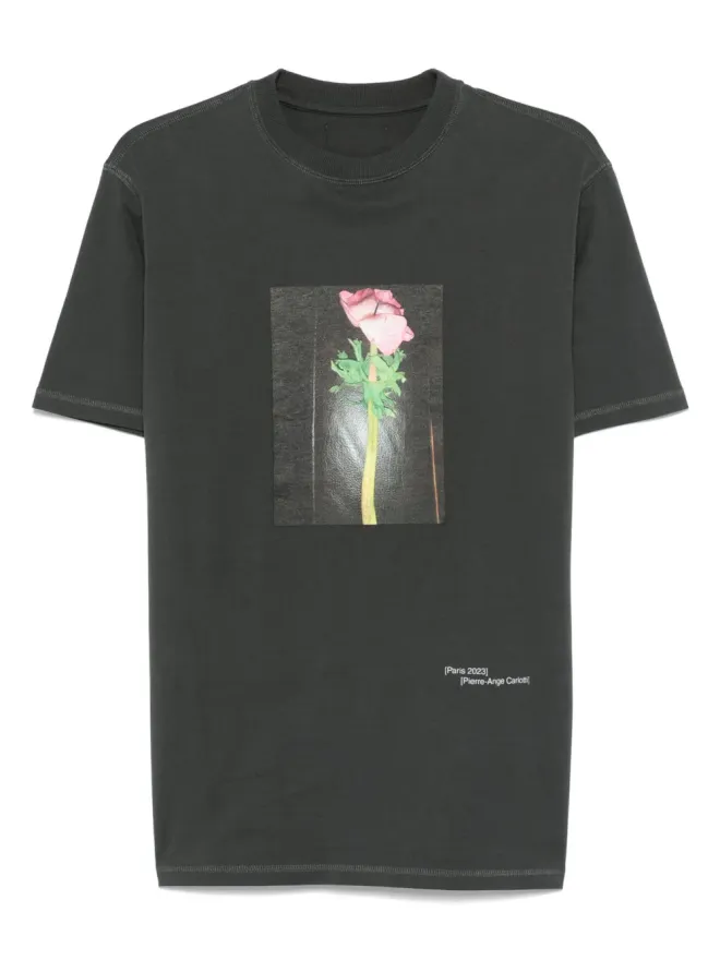 CARRER Carrer プリントTシャツ - グレーの商品画像