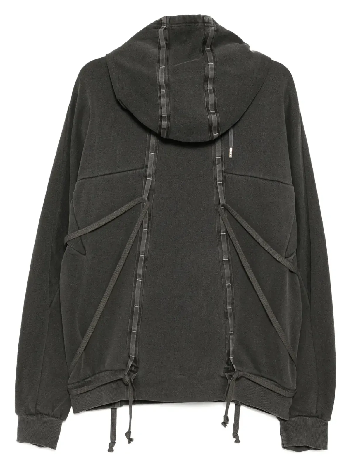 Boris Bidjan Saberi コットンフーディー - 画像2