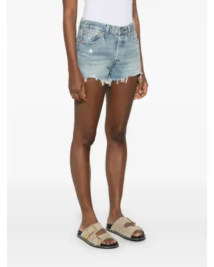 Levi's 501 ショーツ ブルー - サムネイル3