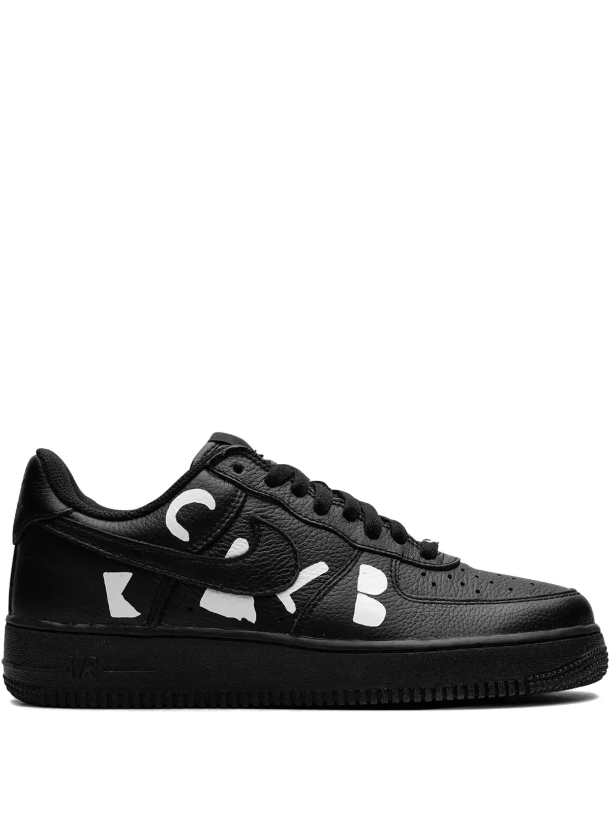 Nike x Comme des Garçons Air Force 1 Low Retro スニーカー - ブラック - 画像1