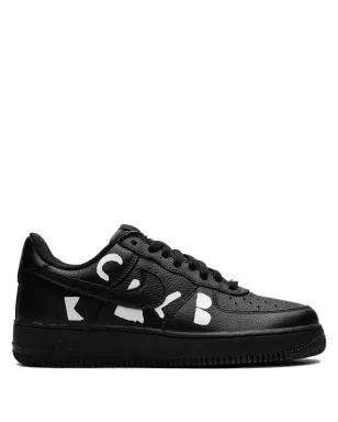 Nike x Comme des Garçons Air Force 1 Low Retro スニーカー - ブラック - サムネイル1
