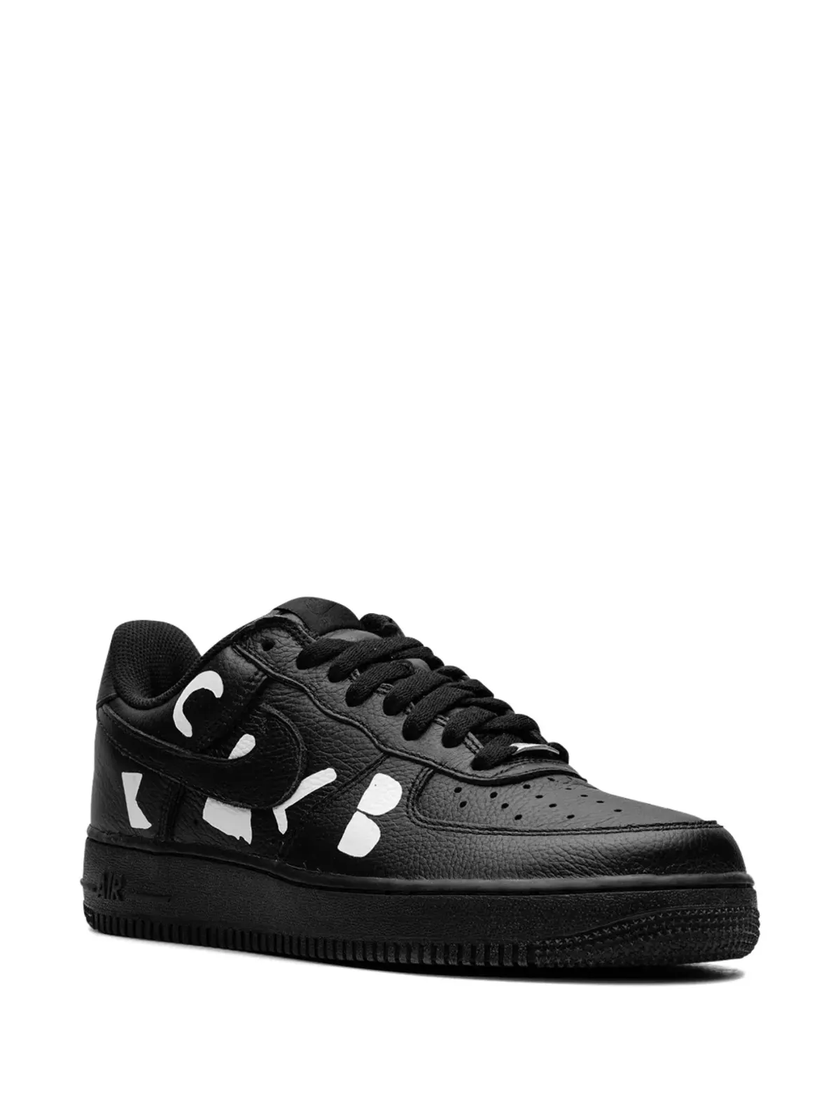 Nike x Comme des Garçons Air Force 1 Low Retro スニーカー - ブラック - 画像2