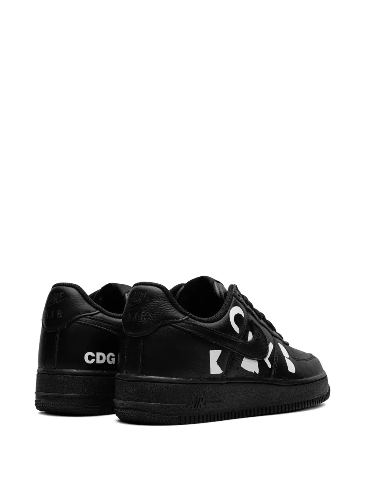 Nike x Comme des Garçons Air Force 1 Low Retro スニーカー - ブラック - 画像3