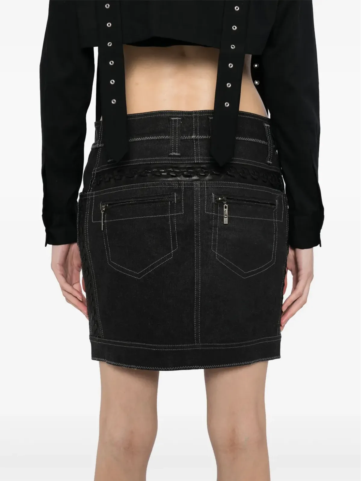 Christian Dior ビンテージ デニムスカート - 画像5