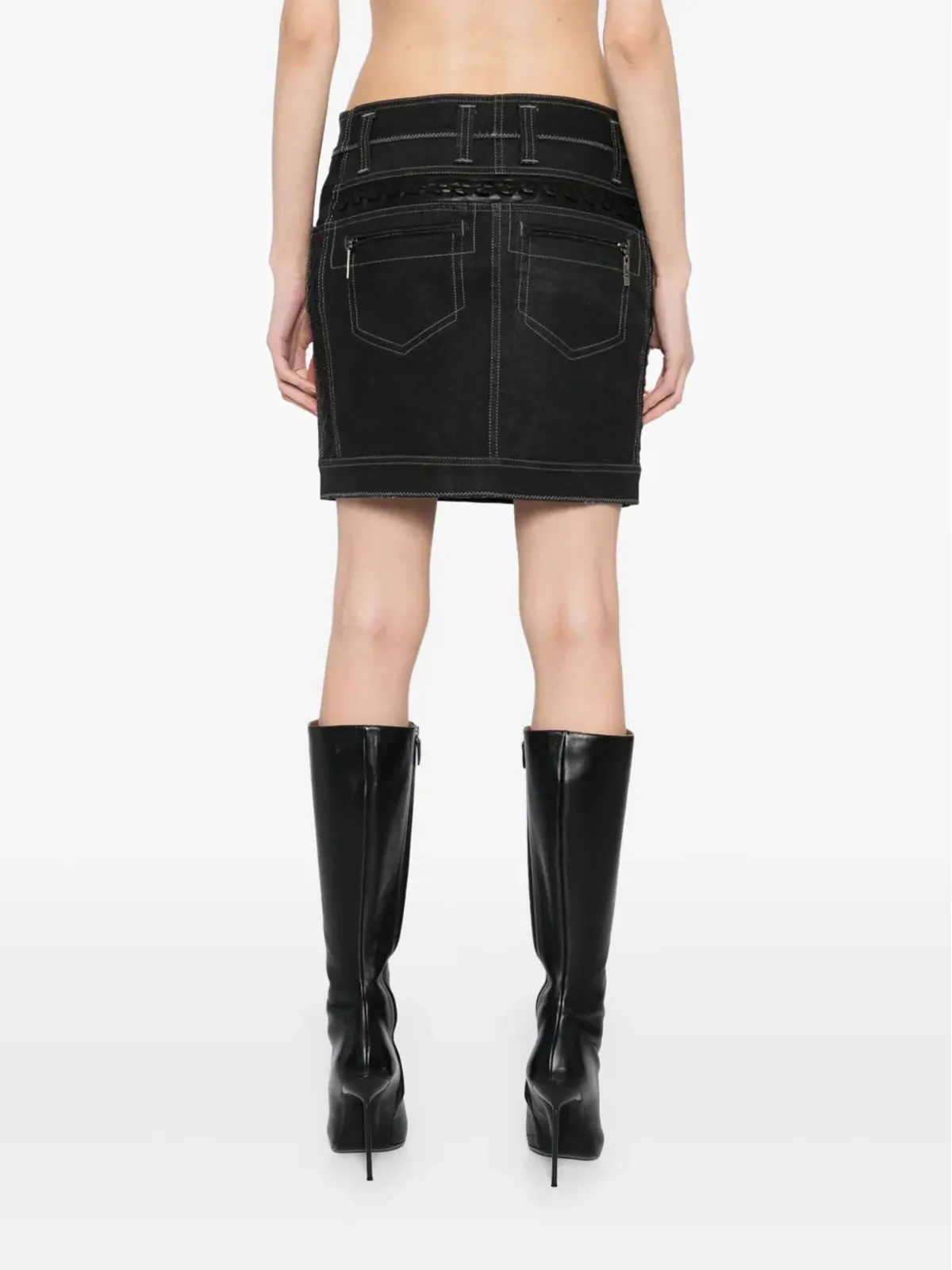 Christian Dior ビンテージ デニムスカート - 画像4