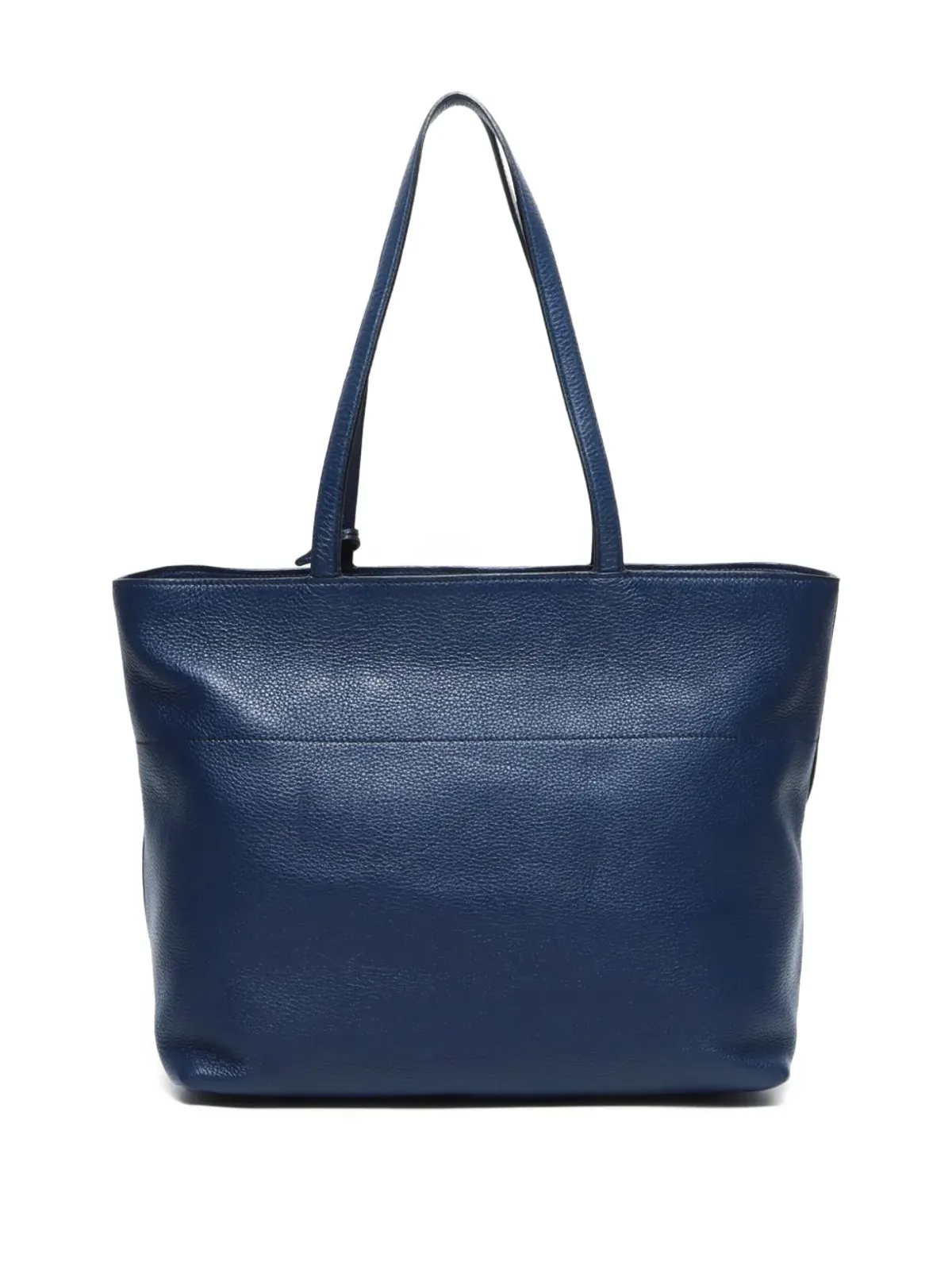 Prada ビンテージ レザー トートバッグ ブルー - 画像2