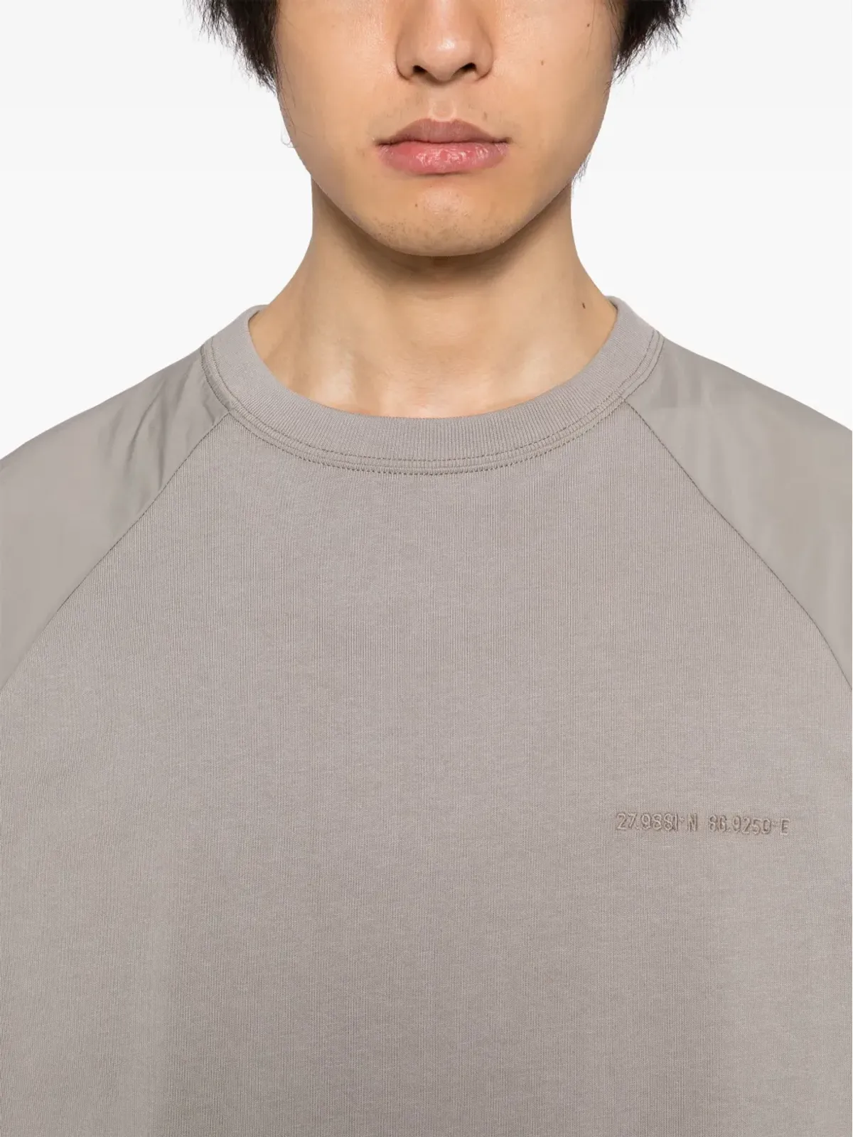 Spoonyard パネル切替Tシャツ - 画像5