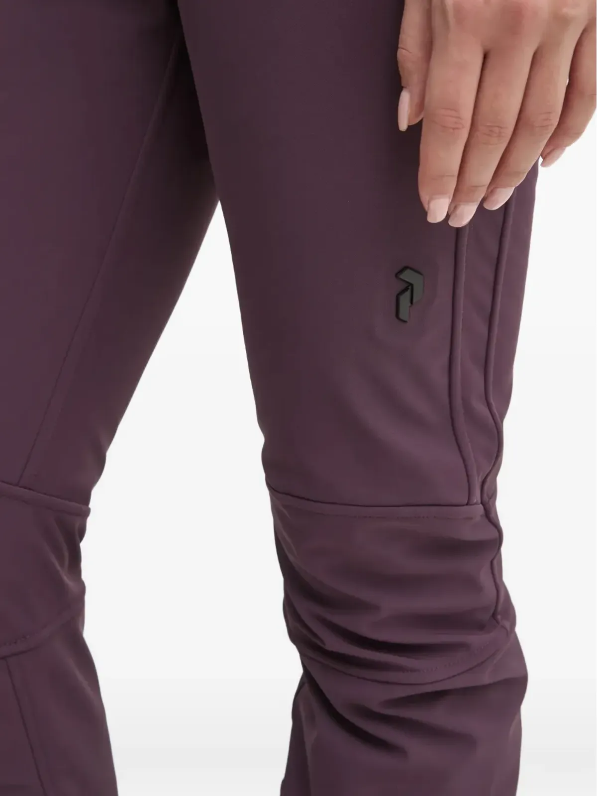 Peak Performance ロゴディテール スキーパンツ パープル - 画像4