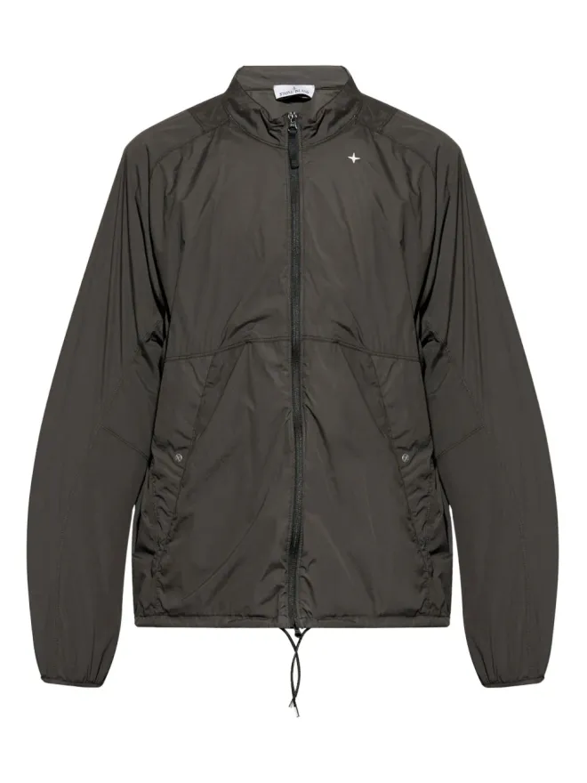 Stone Island Stone Island ロゴ ボンバー ジャケット - ブラックの商品画像
