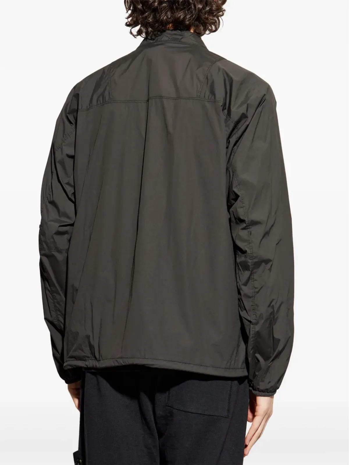 Stone Island ロゴ ボンバー ジャケット - ブラック - 画像4