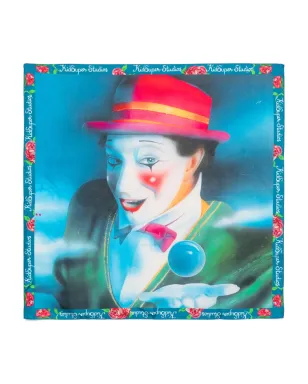 KidSuper Cirque Clown Cds シルクスカーフ - サムネイル1