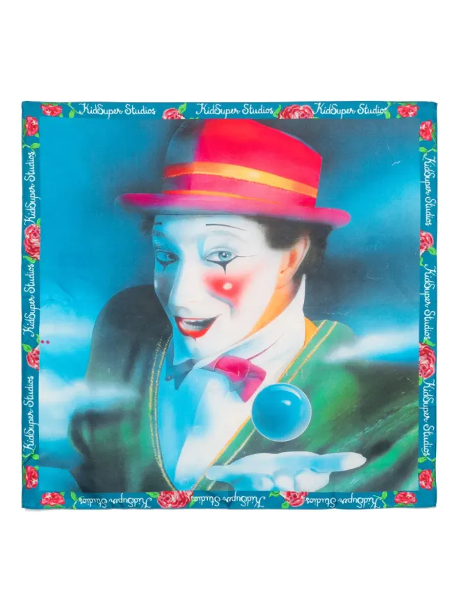 KidSuper KidSuper Cirque Clown Cds シルクスカーフの商品画像