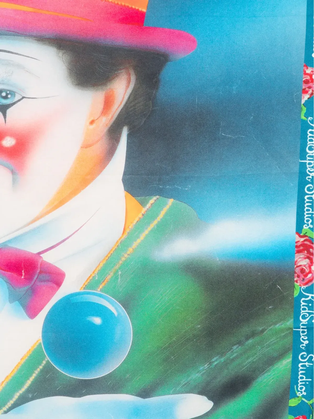 KidSuper Cirque Clown Cds シルクスカーフ - 画像2