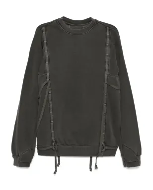 Boris Bidjan Saberi プル5 スウェットシャツ - グレー - サムネイル1