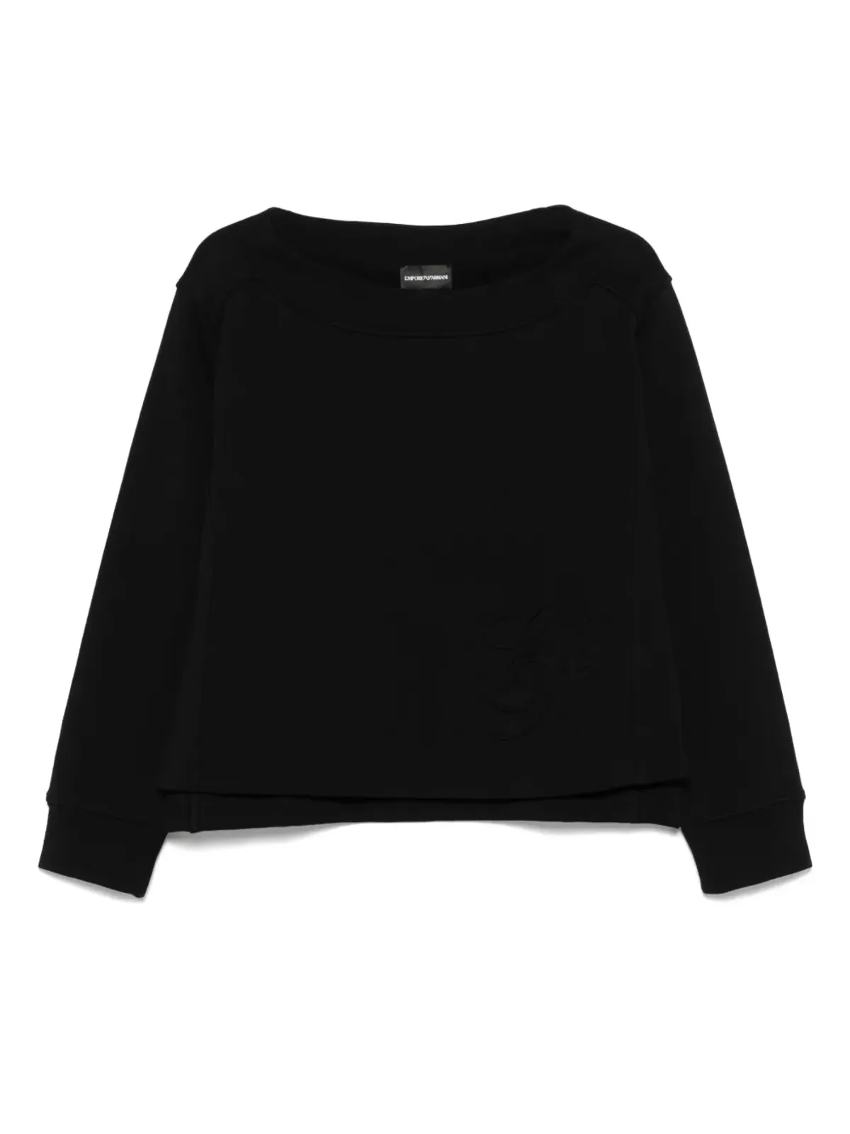 Emporio Armani ロゴエンボス スウェットシャツ - 画像1
