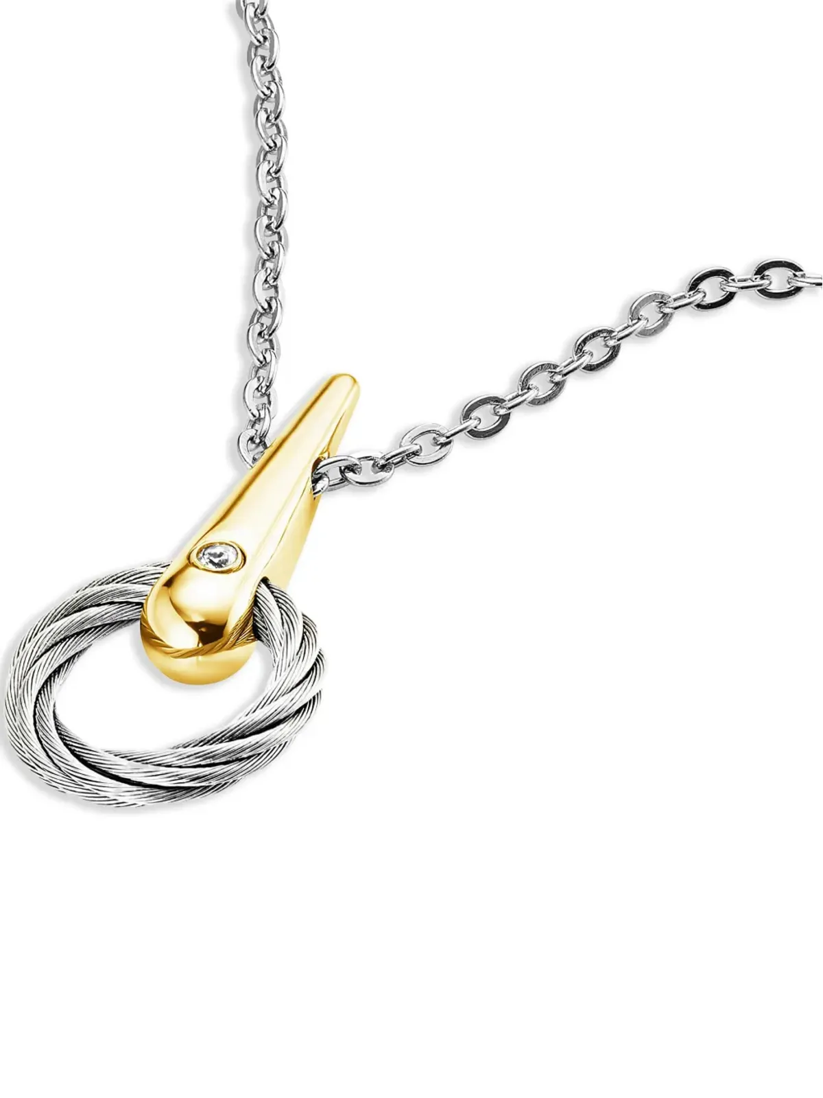 Charriol Zen Extension necklace - Silver - 画像3