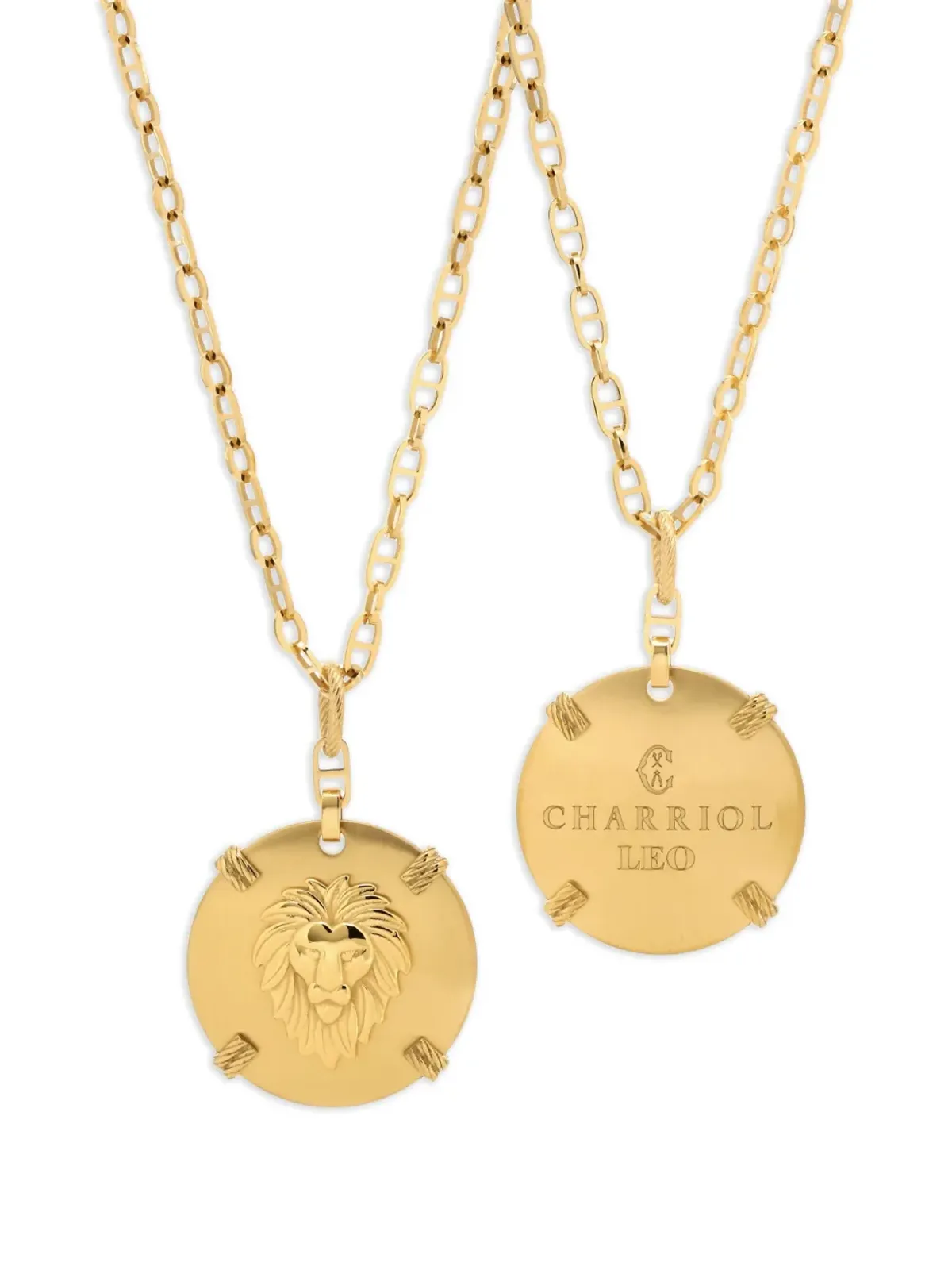 Charriol Zodiac Leo necklace - Gold - 画像2