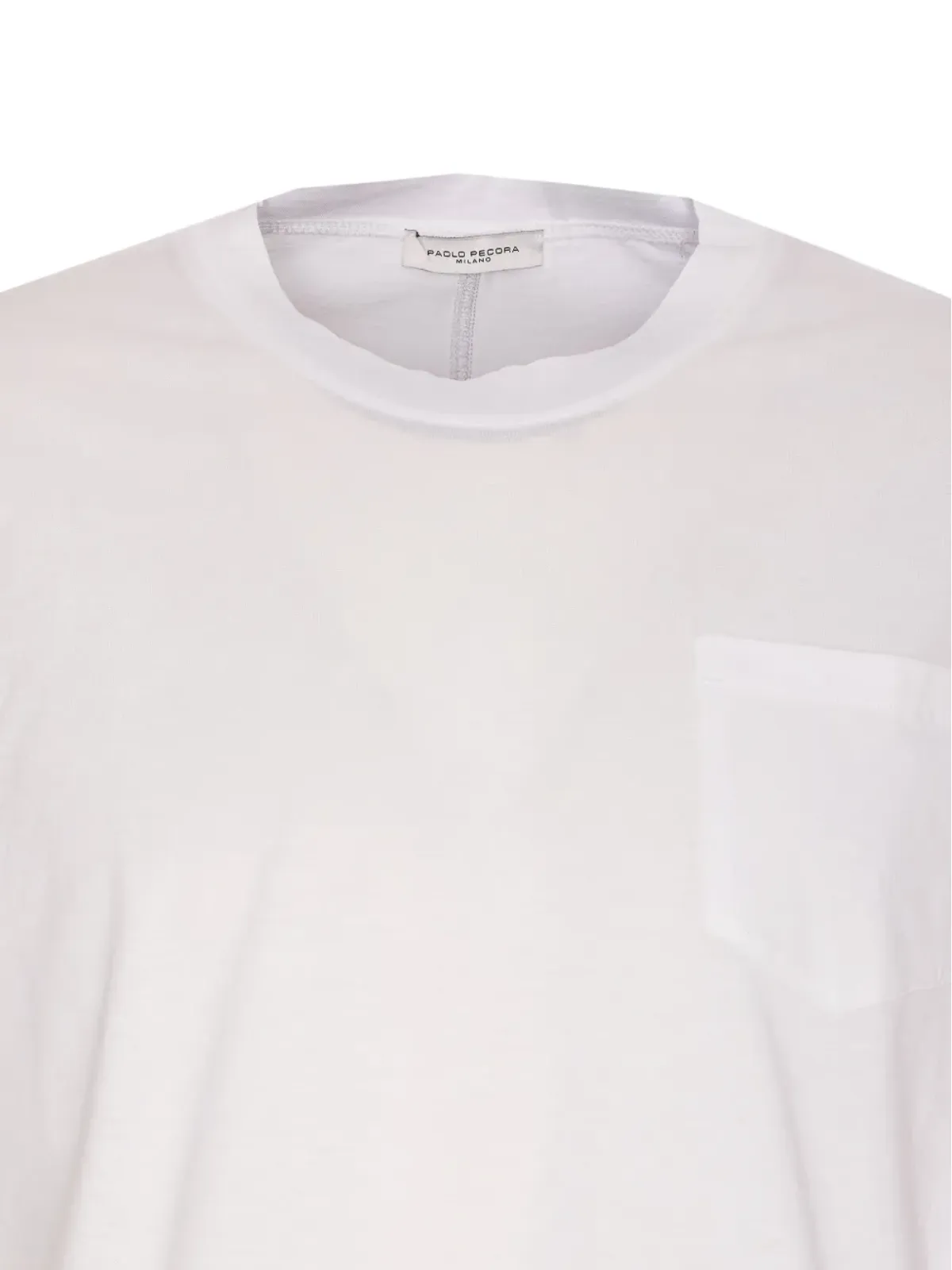 Paolo Pecora コットンTシャツ - ホワイト - 画像4