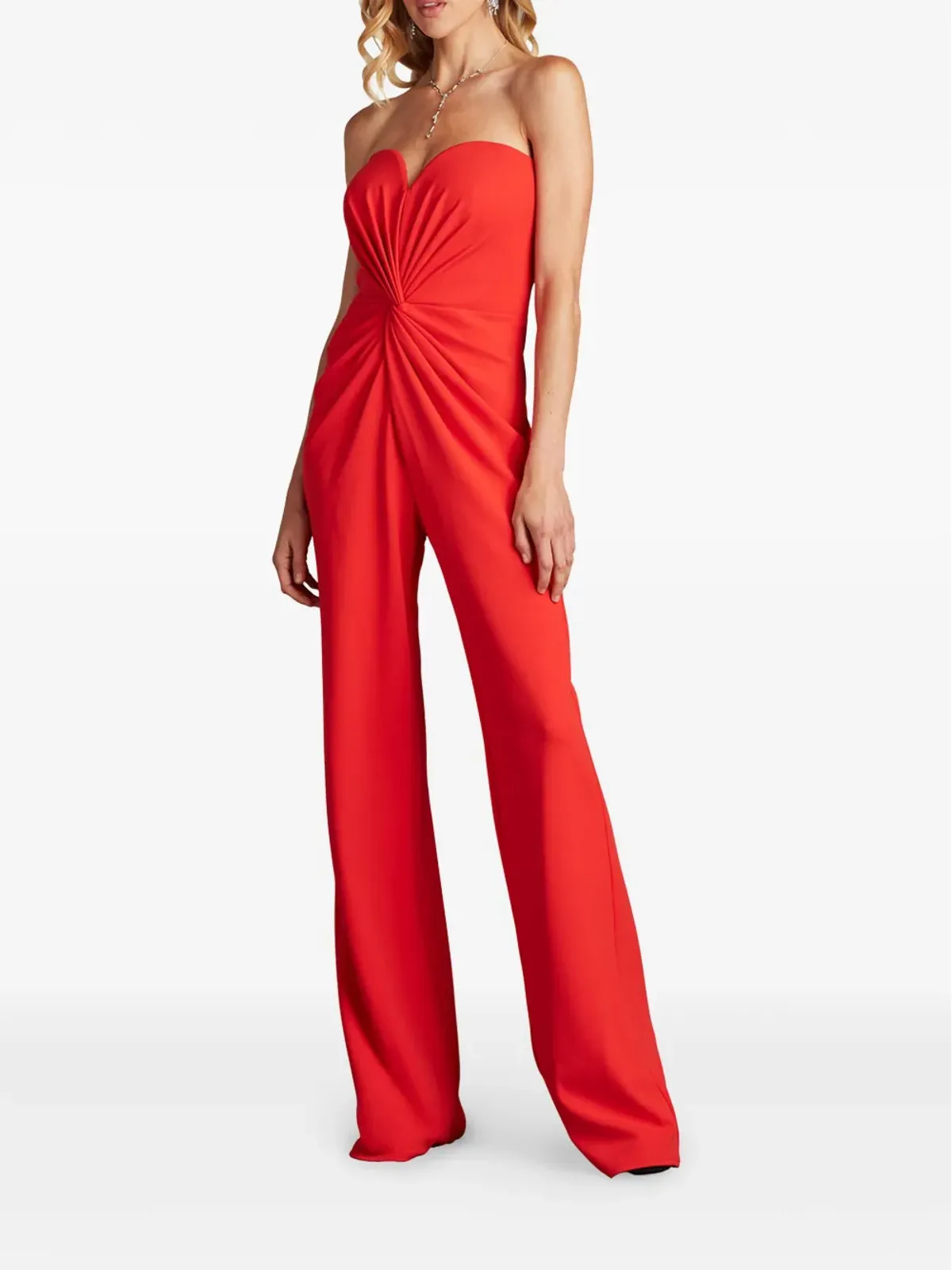 Tadashi Shoji ストラップレスジャンプスーツ - 画像2