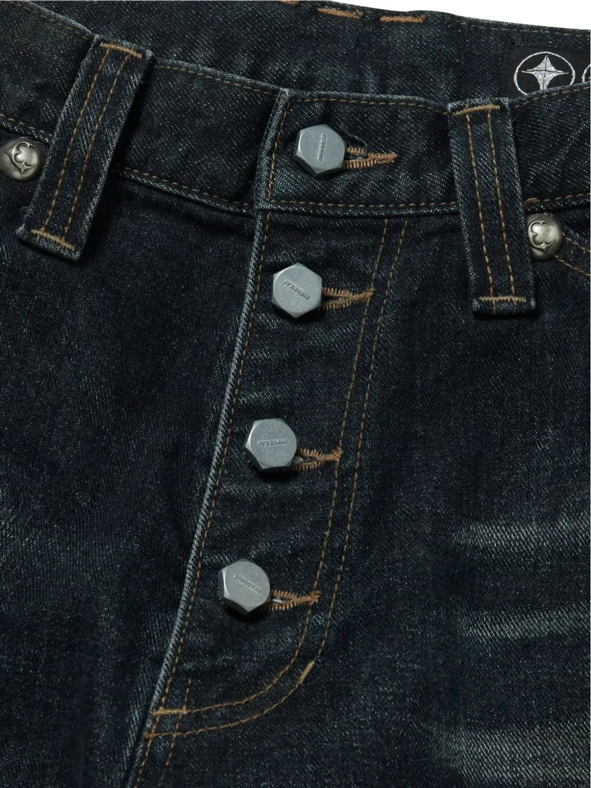 THUG CLUB Burn Down jeans - Blue - 画像3