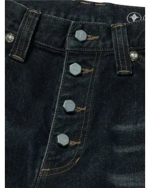 THUG CLUB Burn Down jeans - Blue - サムネイル3