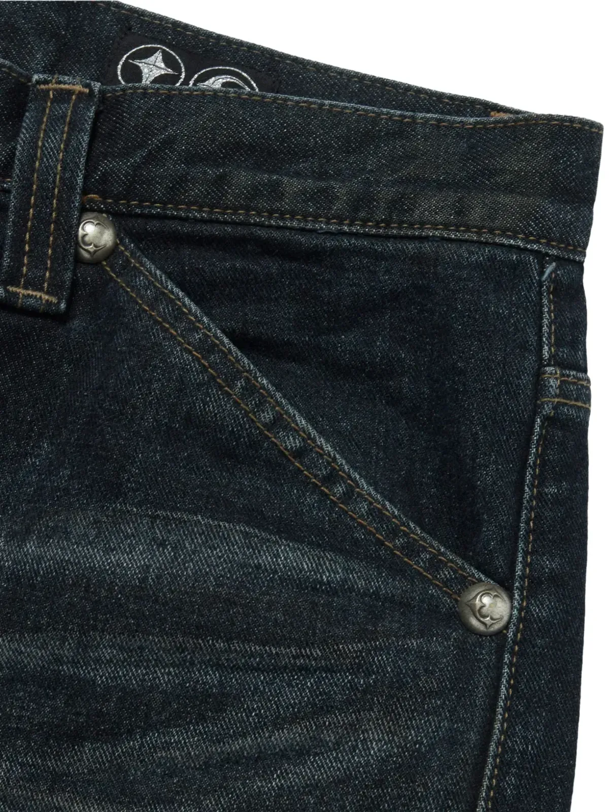 THUG CLUB Burn Down jeans - Blue - 画像4