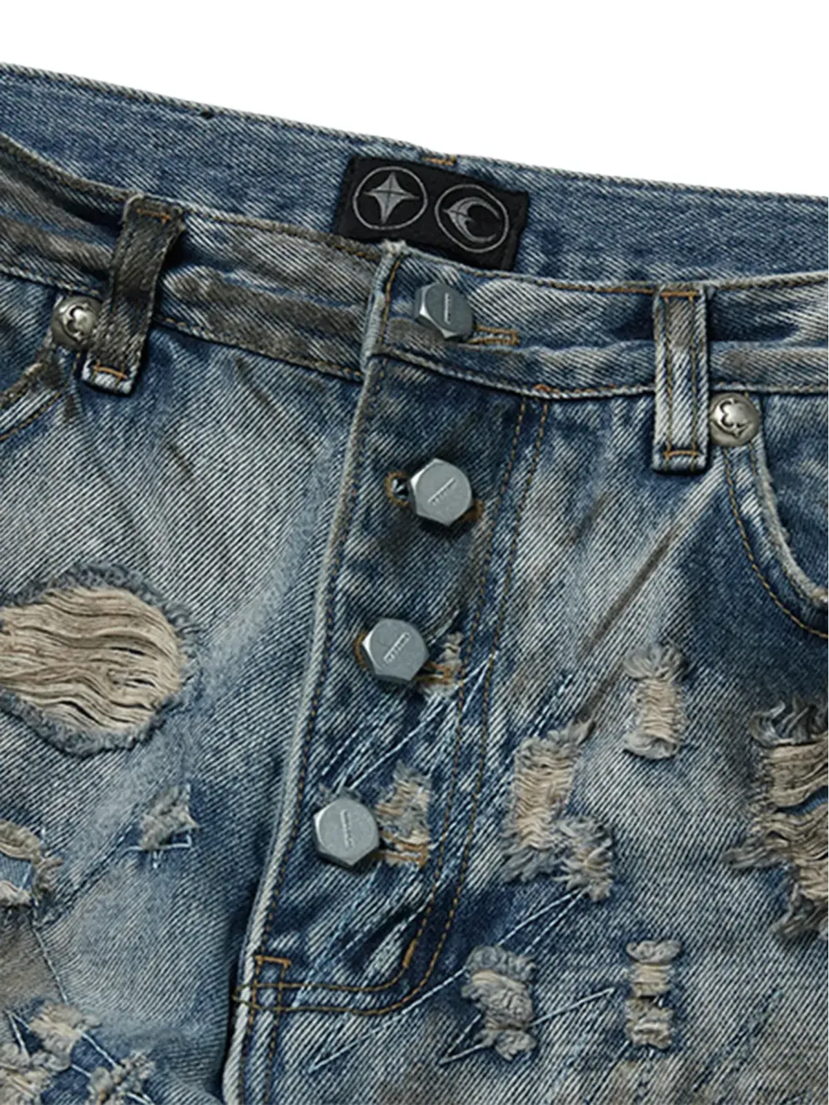 THUG CLUB Combat Casualty Care jeans - Blue - 画像3