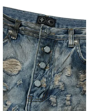 THUG CLUB Combat Casualty Care jeans - Blue - サムネイル3