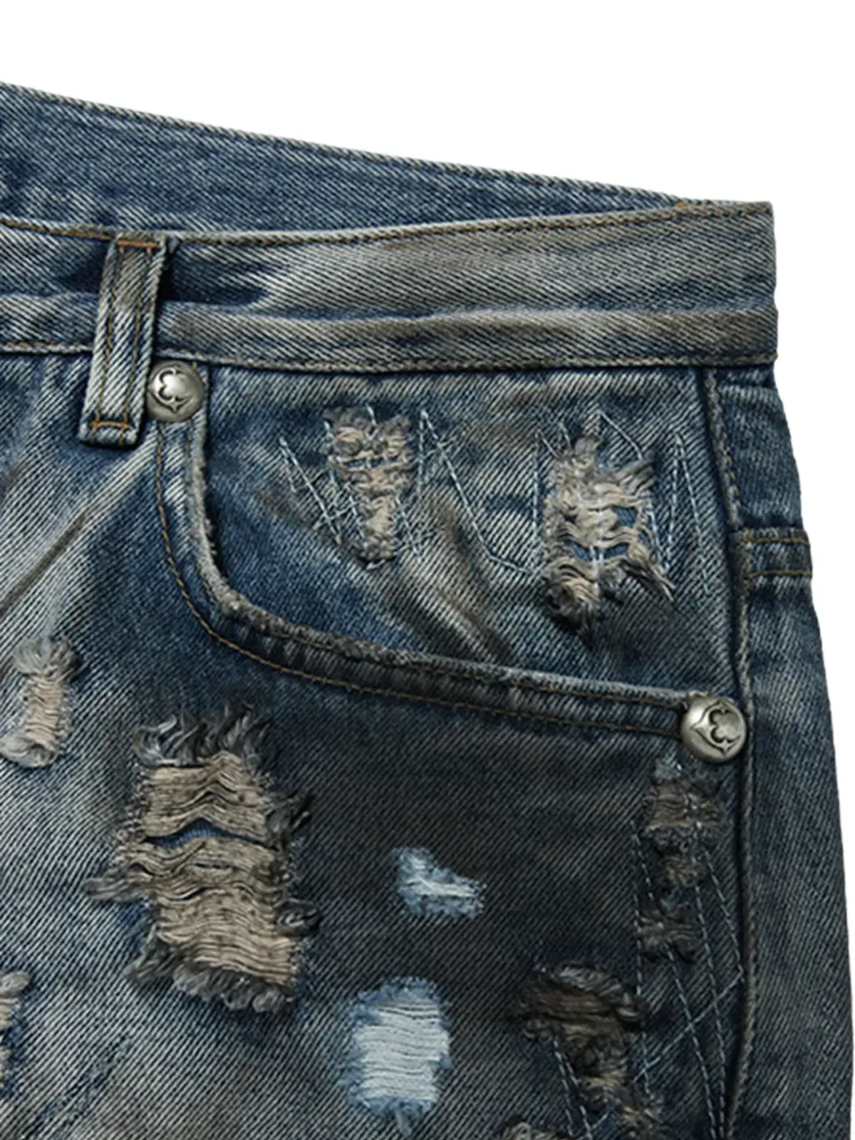 THUG CLUB Combat Casualty Care jeans - Blue - 画像4