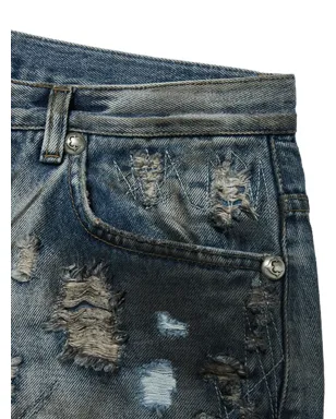 THUG CLUB Combat Casualty Care jeans - Blue - サムネイル4